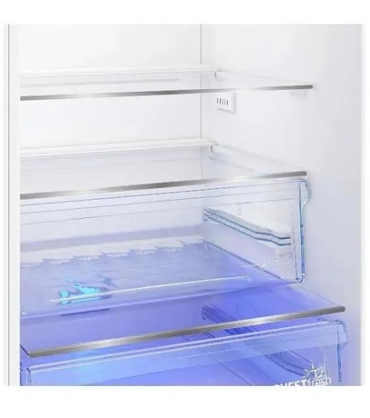Холодильник Beko B3RCNK362HG серый двухкамерный 220/100л морозилка снизу, No Frost