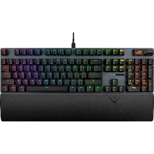 Клавиатура ASUS ROG Strix Scope II X ROG NX Snow V2 проводная, USB Type-A, чёрный