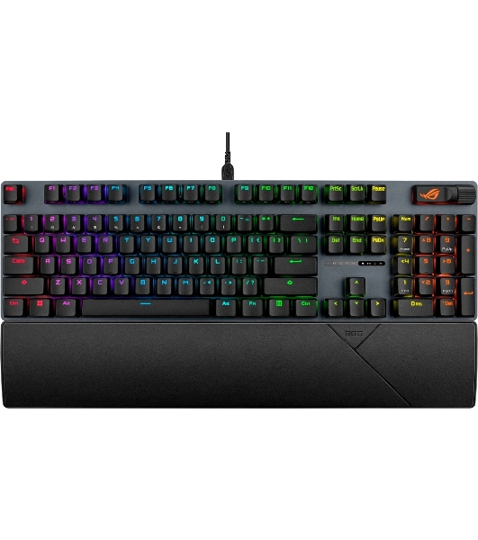Клавиатура ASUS ROG Strix Scope II X ROG NX Snow V2 проводная, USB Type-A, чёрный