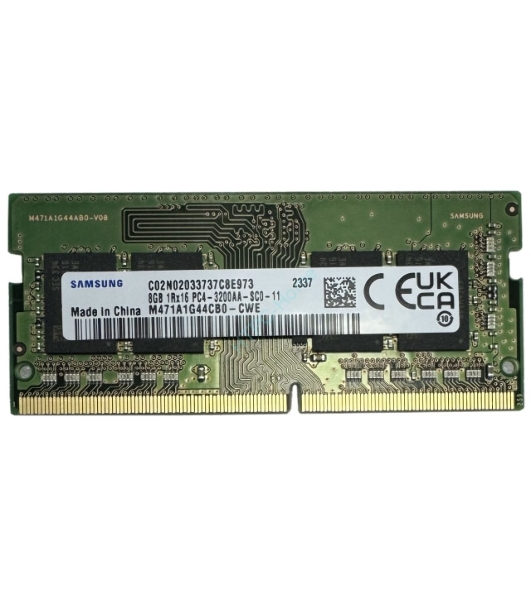 Оперативная память Samsung, DDR4, 8Gb (1x8GB), 3200MHz, CL21, SO-DIMM, OEM