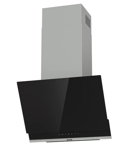 Вытяжка наклонная Gorenje WHI649X21P черный/серебристый, 60 см, 740 куб. м/ч, 67 дБ