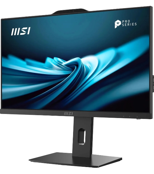 Моноблок MSI Pro AP242P 14M-808XRU 23.8' Full HD i7 14700 (2.1) 32Gb SSD 512Gb UHDG 770 noOS GbitEth WiFi BT 120W клавиатура мышь Cam черный 1920x1080 (9S6-AE0621-840)