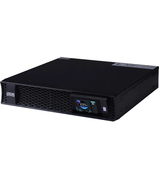 Источник бесперебойного питания Powercom Next, On-Line, 2000VA/2000W, Rack/Tower, 8*IEC320-C13 + 2*C19, LCD, Serial+USB, SmartSlot, подкл. доп. Бат.