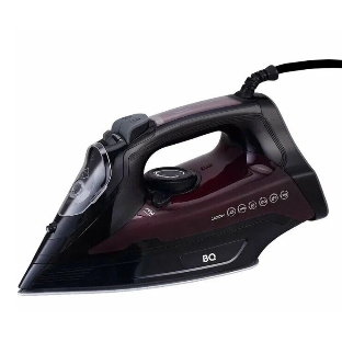 Утюг BQ SI1003 черный/винный/красный, 2600 Вт, 35 г/мин, 160 г/мин, 360 мл