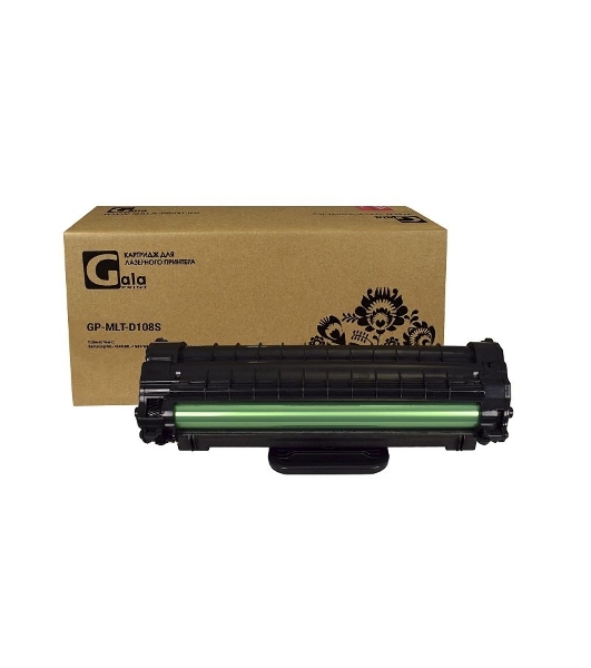 Картридж лазерный GalaPrint GP-MLT-D108S черный с чипом (1500 стр) для Samsung ML-1640/1641/1645/2240/2241