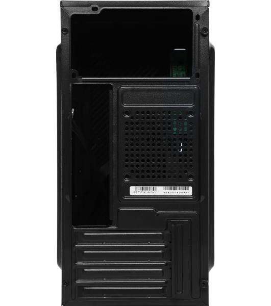 Компьютерный корпус Accord Entry ACC-2053B черный без БП mATX 1x80мм 1x120мм 2xUSB2.0 audio