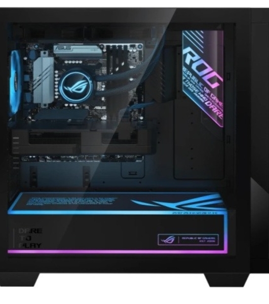 ПК ASUS ROG G700TF-7265KF245W Core Ultra 7 265F/64Gb/2TB M.2 2280 NVMe PCIe 4.0 SSD/nVidia RTX 5080 16Gb/Wi-Fi 6 + BT5.4 /850W/Win11 Home/BLACK/58L/Liquid Cooler