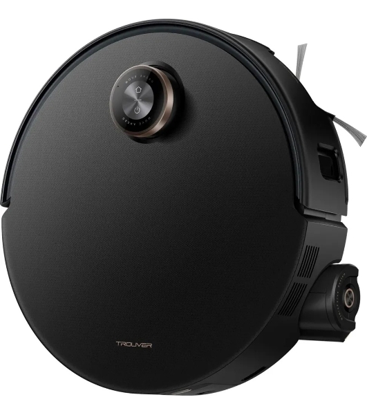 Робот-пылесос Trouver Z60 Ultra Roller черный, 6400 мAч Li-Ion, уборка сухая/влажная, пылесборник контейнер 0.21 л