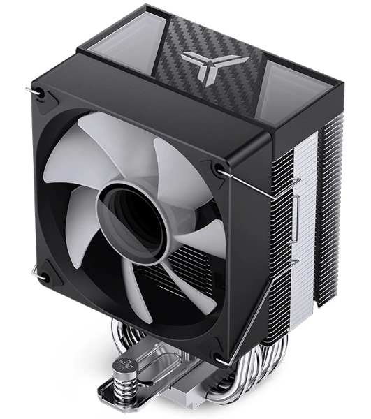 Кулер для процессора JONSBO CR-1400 V2 ARGb (180W, 4-pin PWM, 133мм, Al/Cu, 4x6мм, ARGb, 1x92мм, 38.2CFM, 33.8dBA, 2200RPM, S: 1700/1200/115X, AM4/AM5 черный)