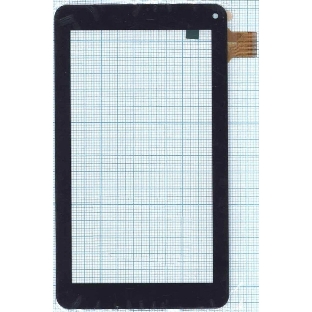 Сенсорное стекло (тачскрин) GF7033A2-PG, черное