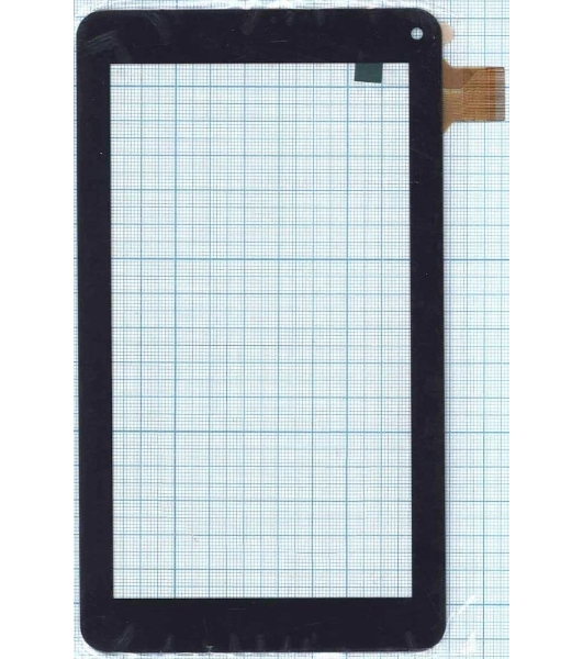 Сенсорное стекло (тачскрин) GF7033A2-PG, черное