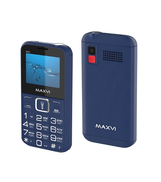 Мобильный телефон Maxvi B200 синий