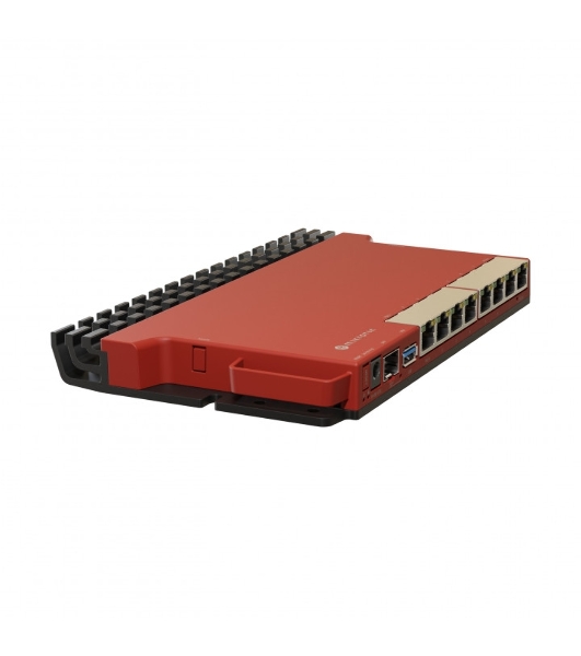Маршрутизатор MikroTik L009UiGS-RM, 8*1Gbit, 1*SFP 2.5Gbit(вилка US)