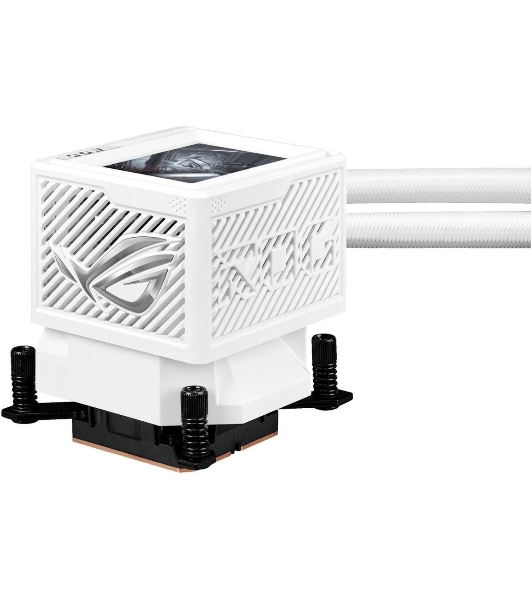 Система жидкостного охлаждения ASUS ROG RYUJIN III 360 ARGb EXTREME WHT 90RC0132-M0EAY0 белый 120мм алюминий+медь 2800rpm 36db 4-pin 305W