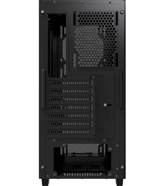 Компьютерный корпус Ocypus Gaммa C60 BK ATX/win/black/no PSU/Tempered Glass