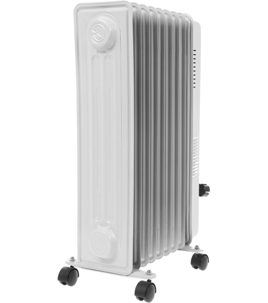 Обогреватель масляный Centek CT-6203-9 (9 секций) белый, 2400 Вт, 20 м2, 3 режима, термостат