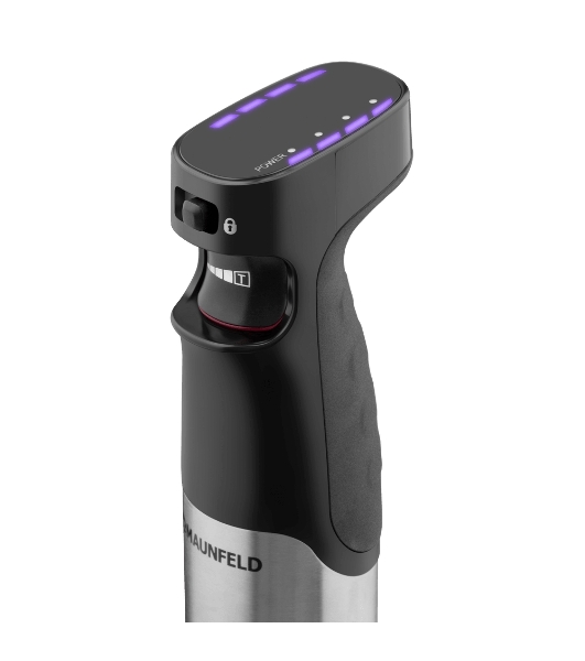 Блендер погружной Maunfeld MF-123SB PRO черный, 1000 Вт