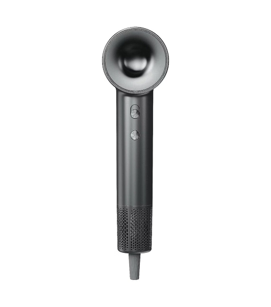 Фен Haier HHD-603 графитовый, 1600 Вт, компактный, ионизация