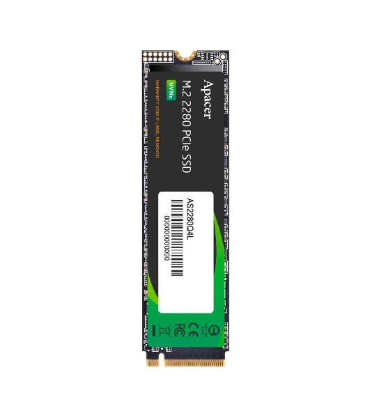 Накопитель SSD Apacer 1Tb, M.2 2280, NVMe PCIe 4.0 x4, R/W 3600/3000 Мбайт/сек
