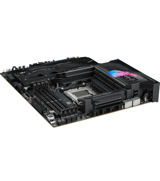 Материнская плата ASUS ROG STRIX X870E-E GAMING WIFI, AM5, AMD X870E, 4xDDR5, 4xSATA, 5xM.2, 1xPCI-E 5.0 x16, 1xPCI-E 4.0 x4, 1xHDMI, 1xUSB-C 3.2 Gen 2, 1xUSB-C 3.2 Gen 2x2, 2xUSB-C 4.0, 1x 5Gb LAN, 9xUSB-A 3.2 Gen 2, 2x3.5 мм, TOSLINK, 1xWi-Fi 7, ATX