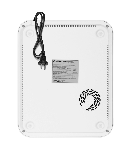 Плита настольная индукционная Maunfeld EFI271TWH