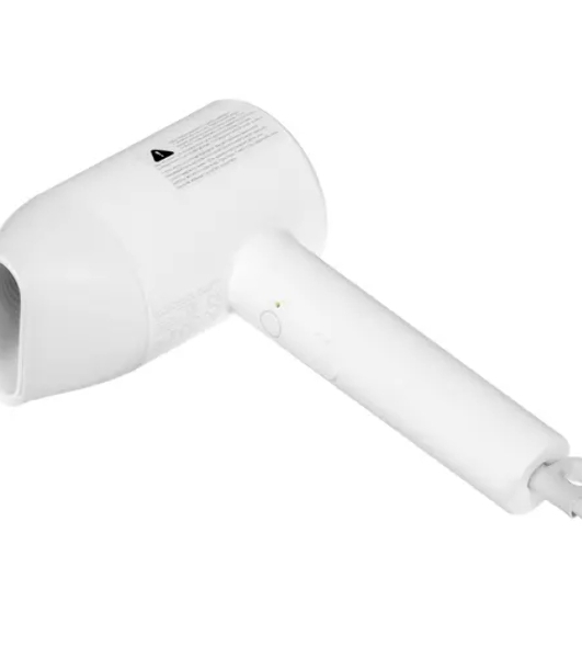 Фен Xiaomi Mi Ionic Hair Dryer H300 белый/серый, 1600 Вт, компактный, ионизация