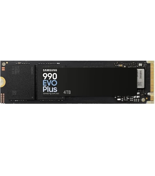 Накопитель SSD Samsung 990 EVO Plus, 1024 Gb, M.2 2280, PCIe 4.0 x4, NVMe, R/W 7150/6300