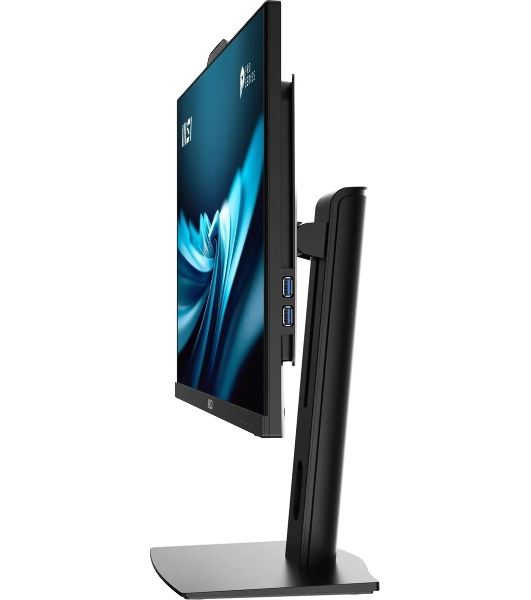 Моноблок MSI Pro AP242P 14M-808XRU 23.8' Full HD i7 14700 (2.1) 32Gb SSD 512Gb UHDG 770 noOS GbitEth WiFi BT 120W клавиатура мышь Cam черный 1920x1080 (9S6-AE0621-840)