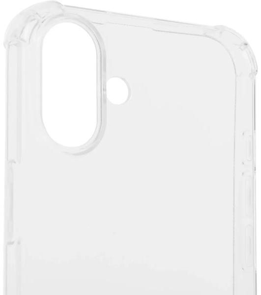 Чехол (клип-кейс) BoraSCO для Apple iPhone 16 Plus Bumper Case прозрачный (73520)
