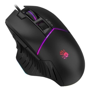 Мышь проводная A4Tech Bloody W95 Max черный, 12000 dpi, USB, кнопки - 10