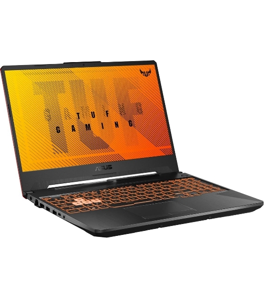 Ноутбук ASUS TUF Gaming FA506NCQ-HN031/15.6'/IPS/AMD Ryzen 7 170/16Gb/512Gb SSD/NVIDIA GeForce RTX 3050 4Gb/noOS/черный/2.3kg