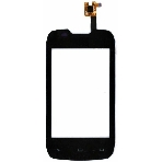 Сенсорное стекло (тачскрин) для Fly IQ431 IQ432, черное, фото 1