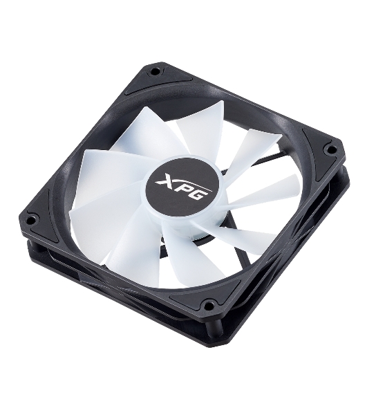 Вентилятор для корпуса ADATA XPG VENTO R 120 ARGb PWM черный, 120 мм, 1600 об/мин, 32 дБ, 4 pin
