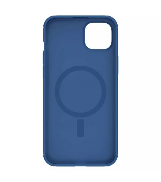 Чехол Super Frosted Shield Pro Magnetic Case, синий, (AP IP15 Plus)