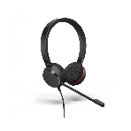 Гарнитура Jabra Evolve 20 MS Stereo USB чёрный, проводная, фото2