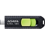 Флешка USB ADATA UC300 (ACHO-UC300-32G-RBK/GN), 32Gb, Type-C USB 3.2, R/W 100/30, черный/зеленый, фото 1