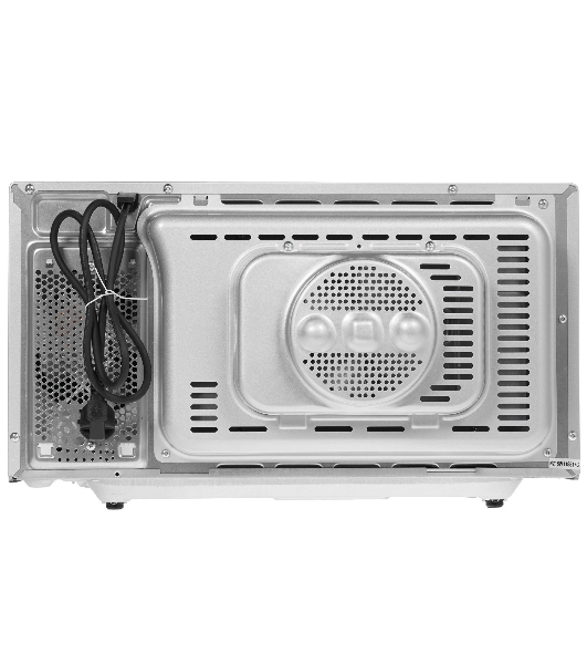 Микроволновая печь CASO MCG 30 Ceramic Chef серебристый, 30 л, 900 Вт, переключатели - кнопки, поворотный механизм