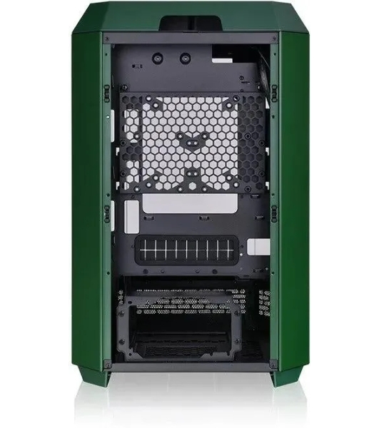 Компьютерный корпус Thermaltake The Tower 300 Racing Green зеленый без БП miniITX 8x120мм 6x140мм 2xUSB 3.0 audio bott PSU