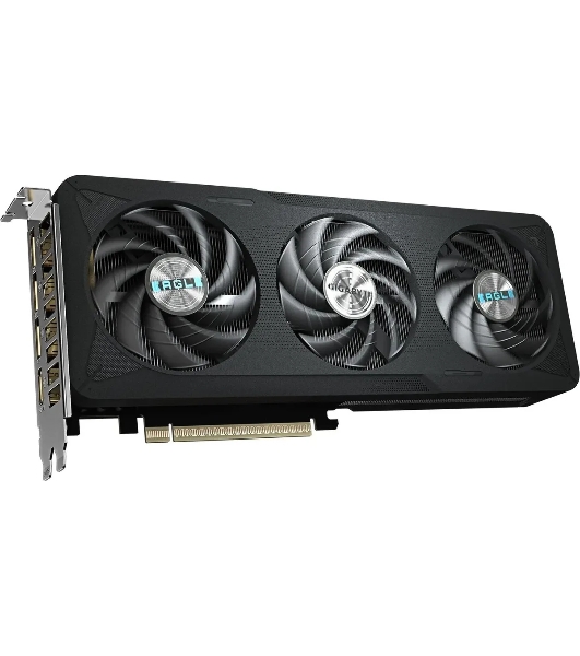 Видеокарта Gigabyte GeForce RTX 5060 Ti Eagle Max OC, NVIDIA RTX 5060 Ti, 8 ГБ GDDR7, 128 бит, PCI-e 5.0, 1xHDMI, 3xDP, 2617 МГц