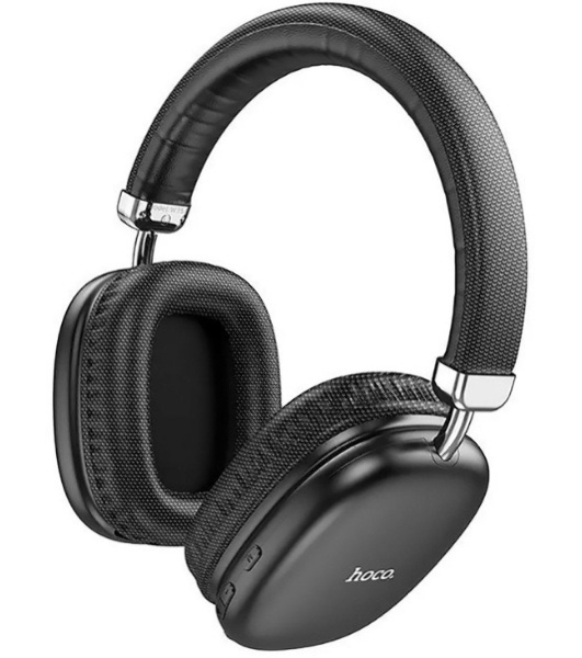 Беспроводные/проводные наушники Hoco W35 черный, полноразмерные, Bluetooth + проводной, до 40 ч