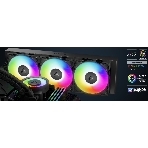 Жидкостная система охлаждения Arctic Cooling Liquid Freezer III Pro 360 ARGB Multi Compatible ACFRE00184A черный 120мм алюминий+медь 3000rpm 4-pin, фото3