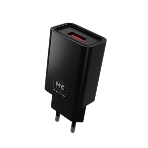 Сетевое зарядное устройство MORE CHOICE (4620202555724) NC07a СЗУ 1USB 2.0A для Type-C, черный, фото 1