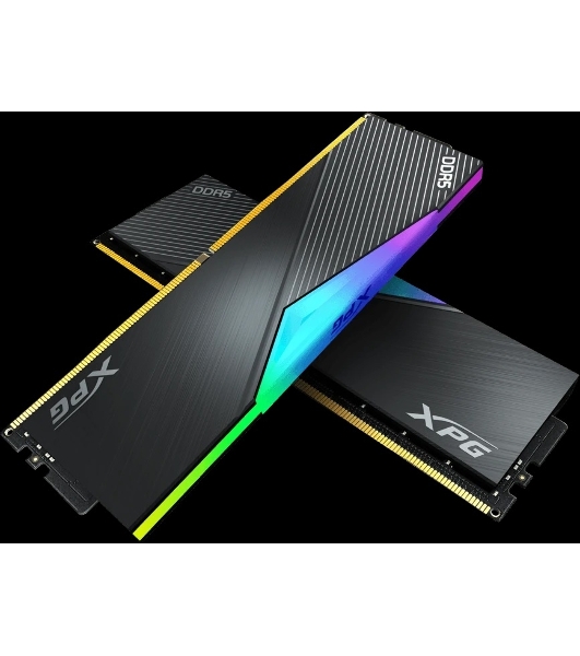 Оперативная память XPG Lancer, DDR5, 32Gb (2x16GB), 8000MHz, CL38, DIMM, с радиаторами, RGb черный