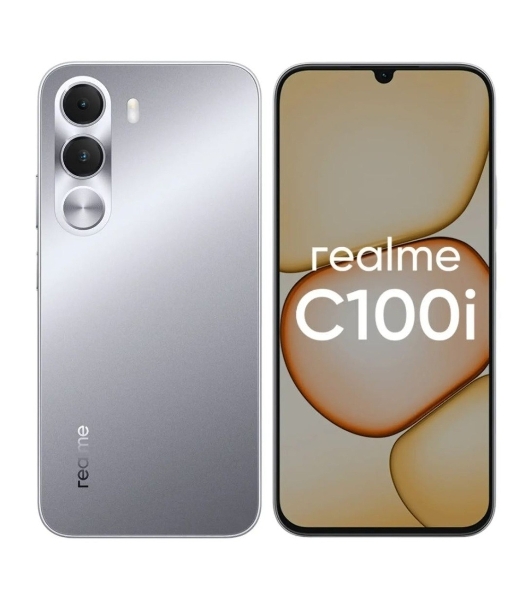 Смартфон Realme C100i 4/64Gb серебристый