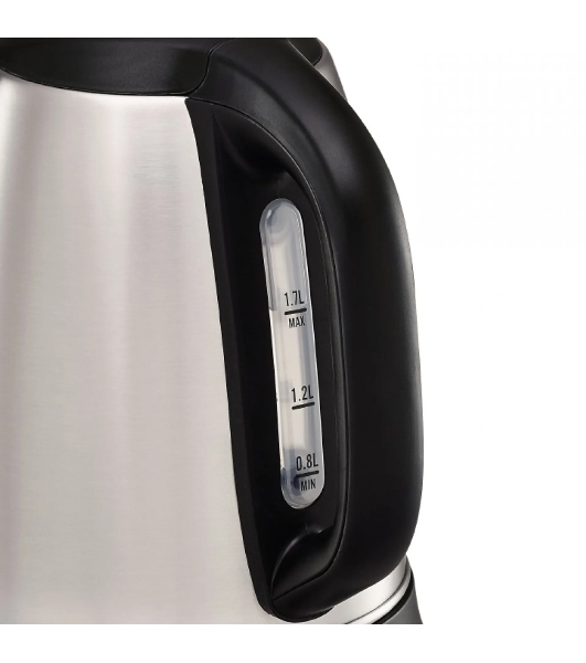 Электрочайник Tefal KI270D30 серебристый, 1.7 л, 2400 Вт, скрытый нагревательный элемент