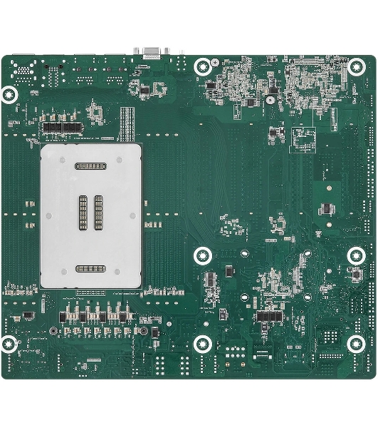 Серверная материнская плата ASRock SPC741D8-2L2T/BCM, 1xLGA4677, Intel C741, 8xDDR5, 0xSATA, 2xM.2, 4xPCIe 5.0 x16, 1xVGA, 2x1Gb LAN, 2x10Gb LAN, IPMI, 2xUSB-A 5Gbps, SSI CEB