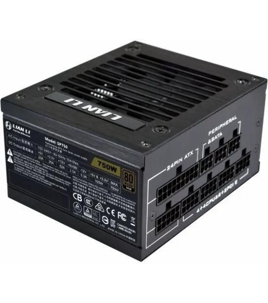 Блок питания Lian-Li SFX 750W SP750 80 PLUS gold (20+4pin) APFC 92мм fan 8xSATA Cab Manag RTL