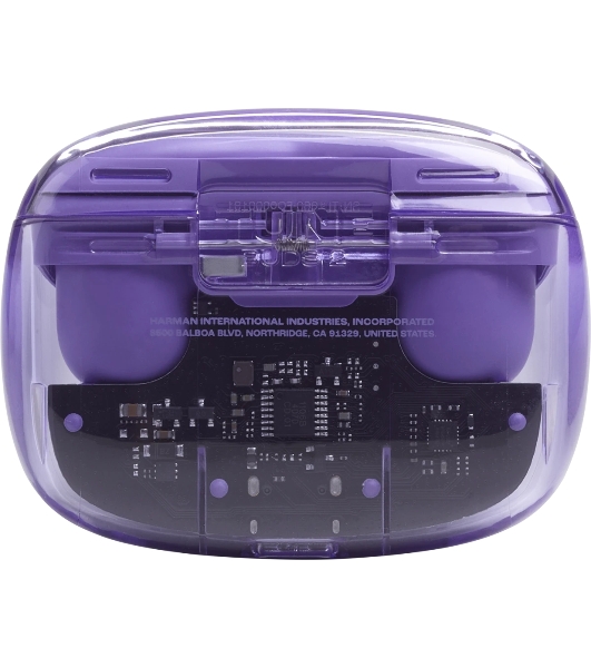 Наушники TWS JBL Tune Buds 2 Ghost фиолетовый, внутриканальные, Bluetooth, адаптивное шумоподавление