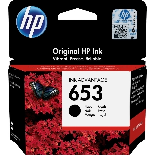 Картридж Hi-Black для HP DJ Plus Ink Advantage 6075/6475, №653XL 3YM75AE, BK