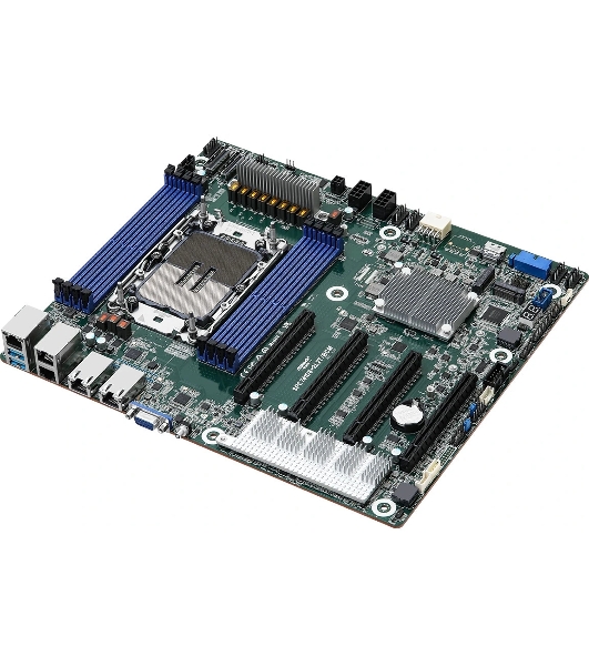 Серверная материнская плата ASRock SPC741D8-2L2T/BCM, 1xLGA4677, Intel C741, 8xDDR5, 0xSATA, 2xM.2, 4xPCIe 5.0 x16, 1xVGA, 2x1Gb LAN, 2x10Gb LAN, IPMI, 2xUSB-A 5Gbps, SSI CEB